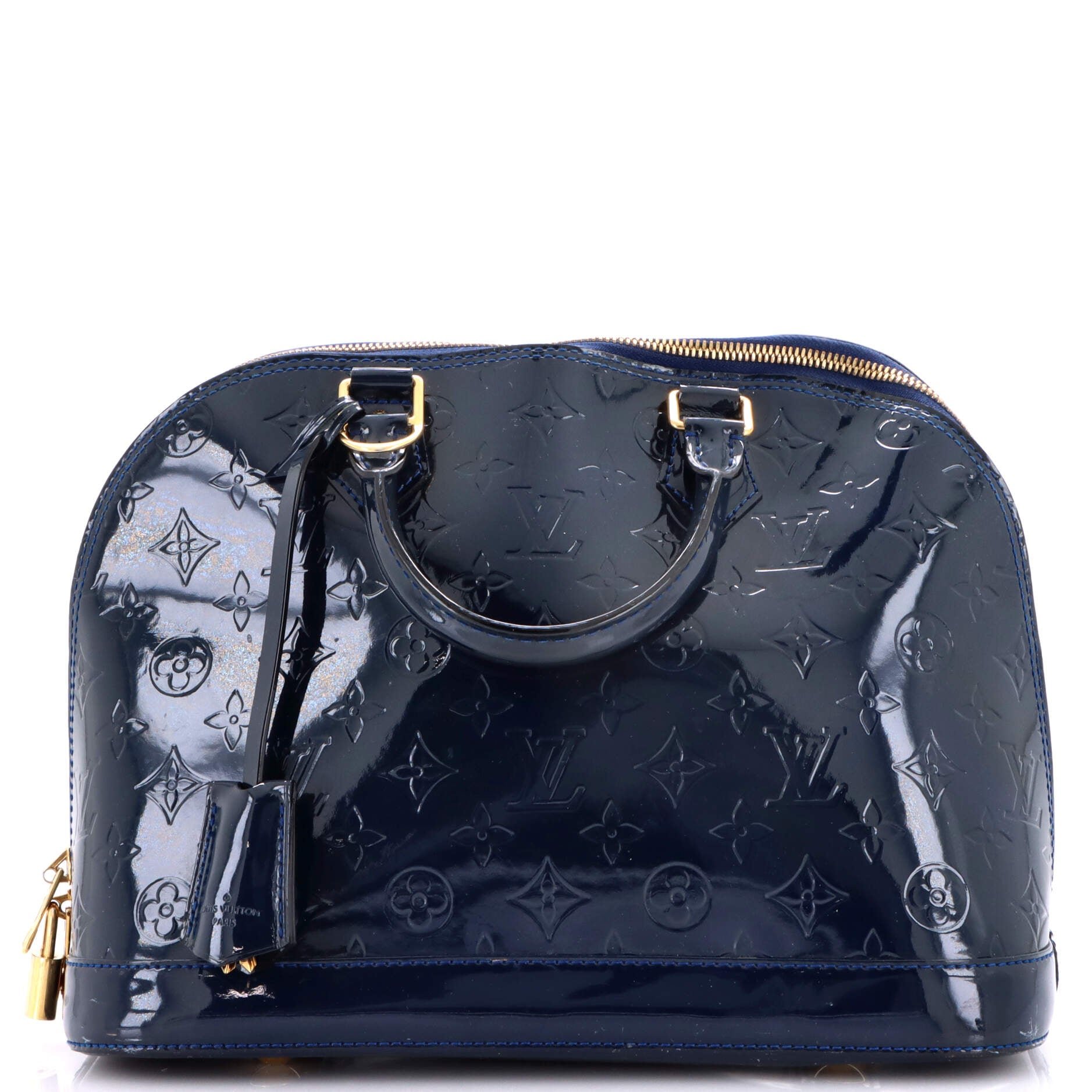 Louis Vuitton Alma Handbag Monogram Vernis PM