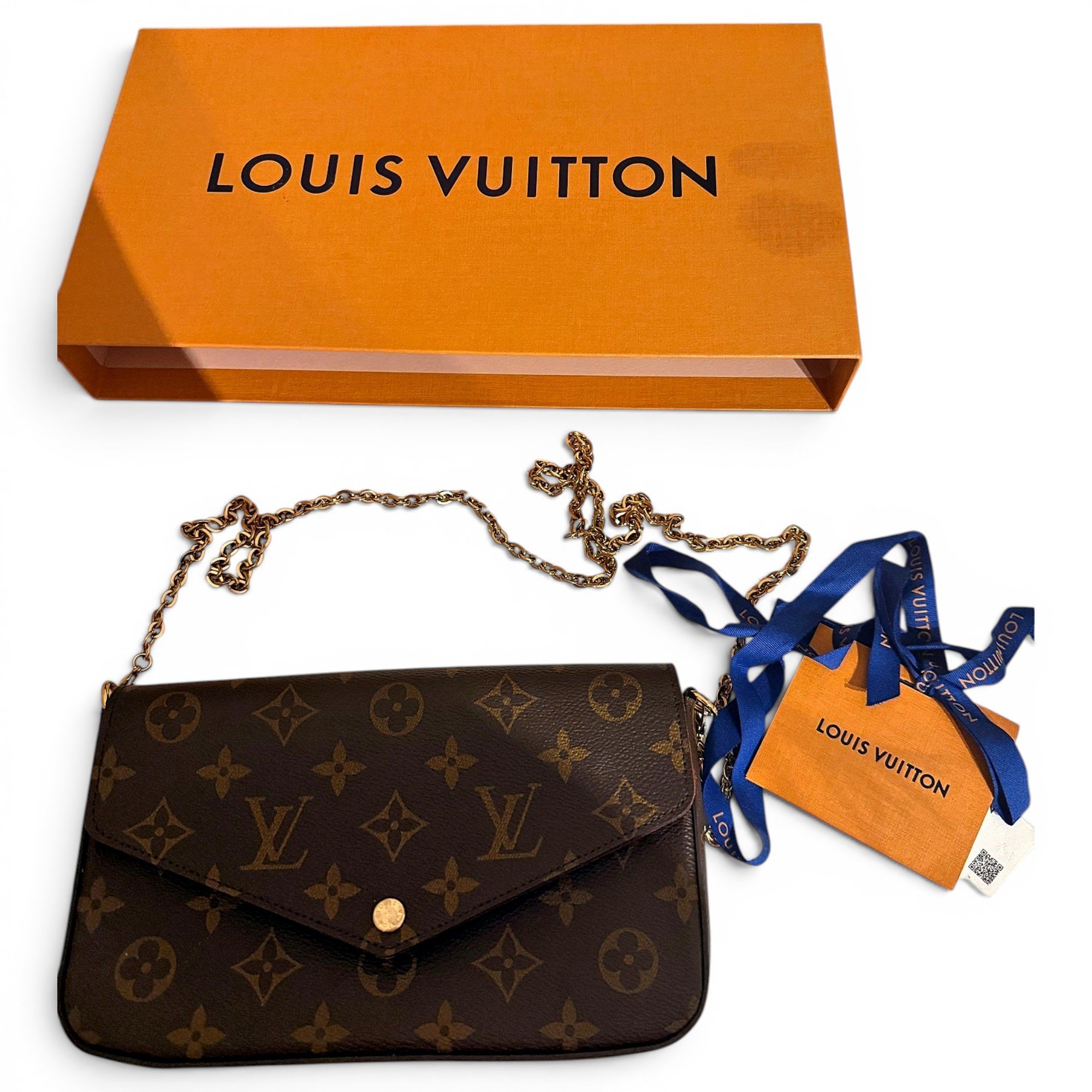 Félicie leather crossbody bag