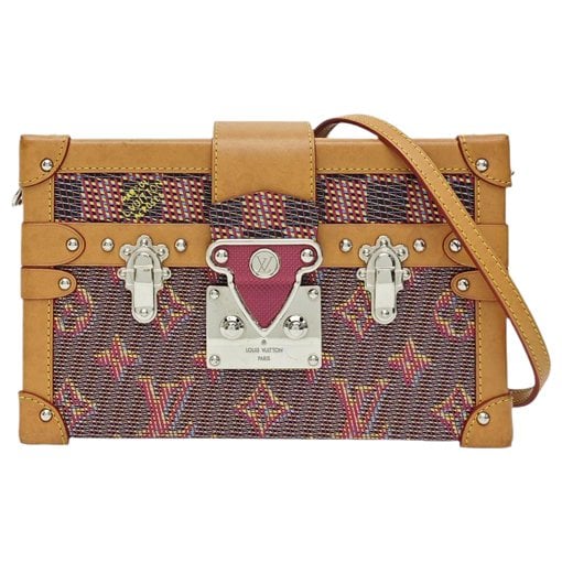 Louis Vuitton Petite Malle leather handbag