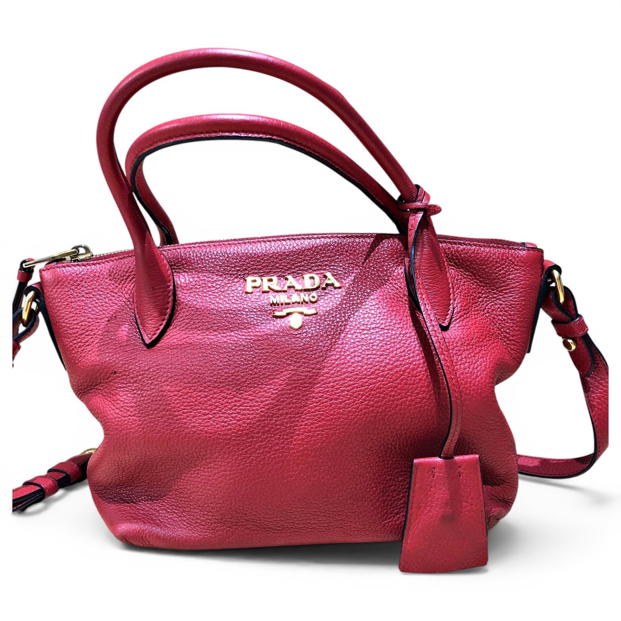Leather handbag