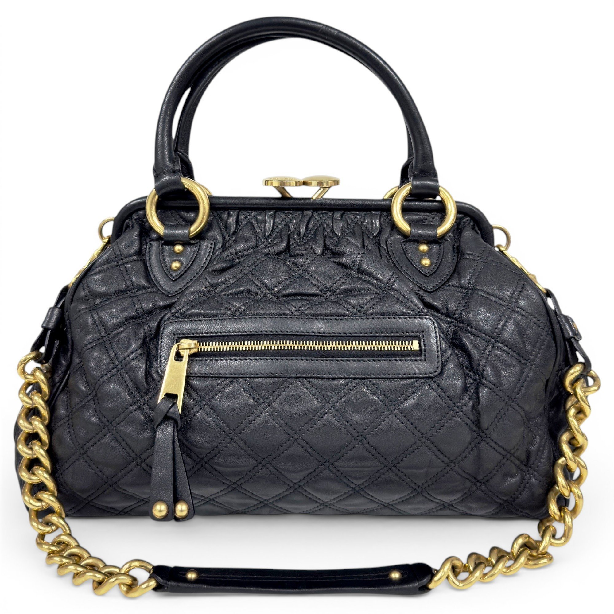 Stam leather handbag
