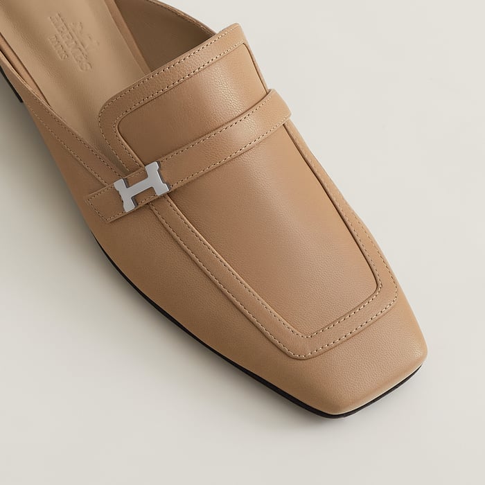 Beige Argile Mule Groupie