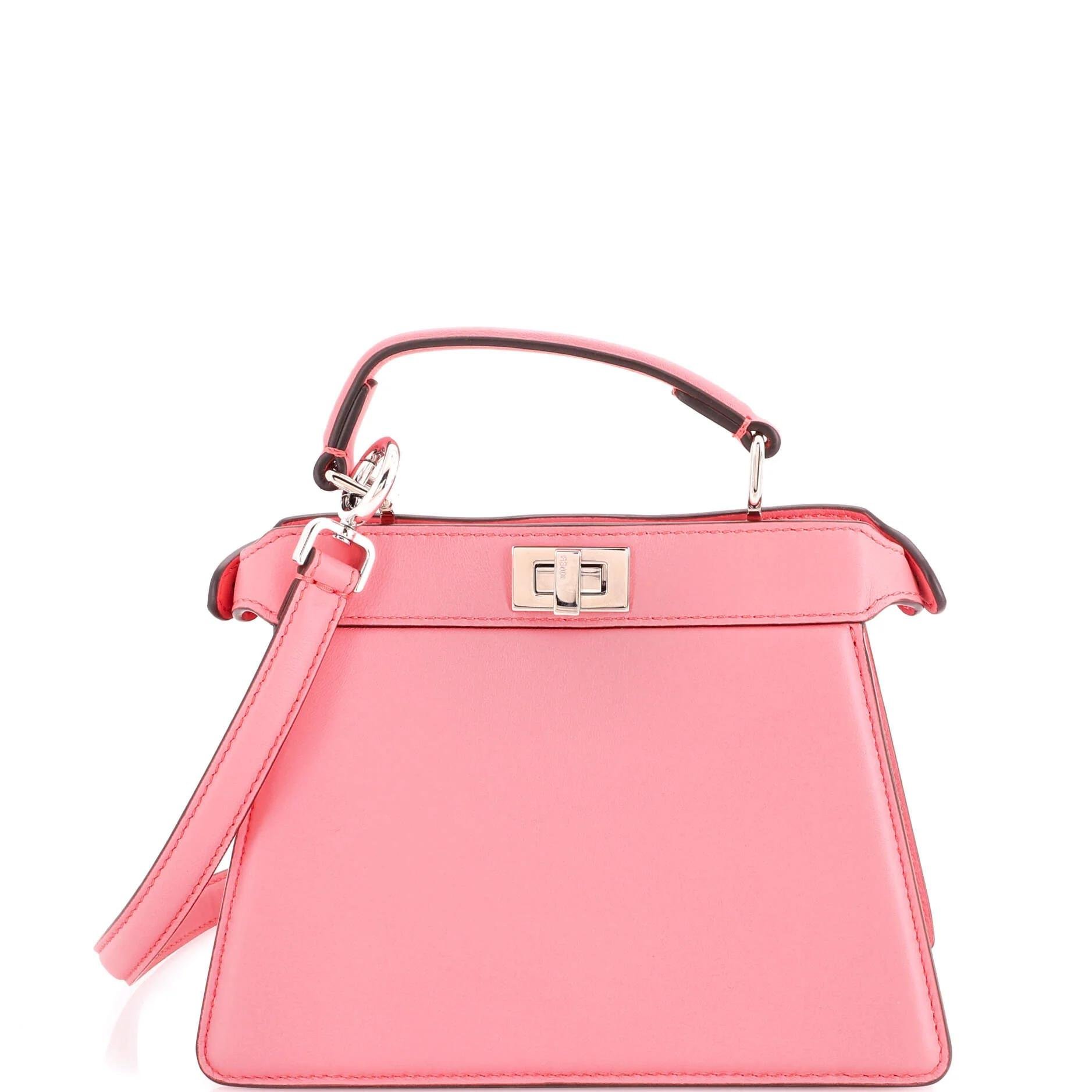 Peekaboo IseeU leather crossbody bag
