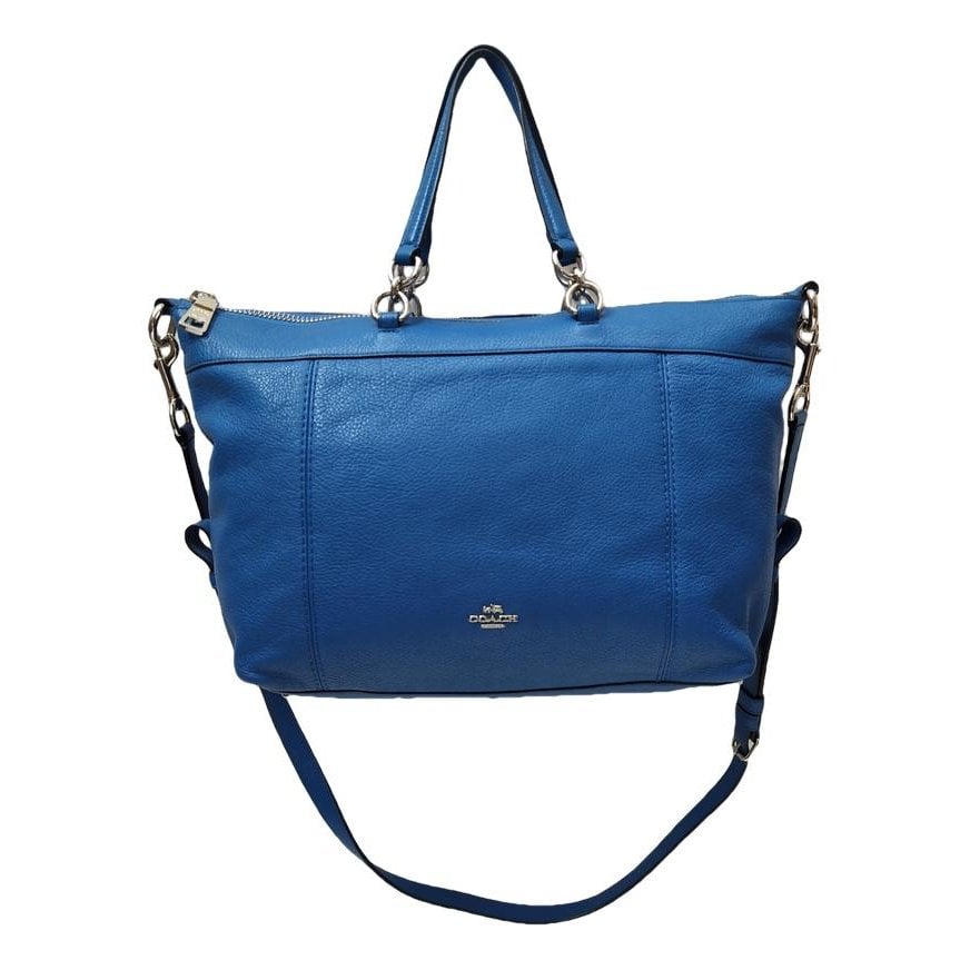 Leather satchel