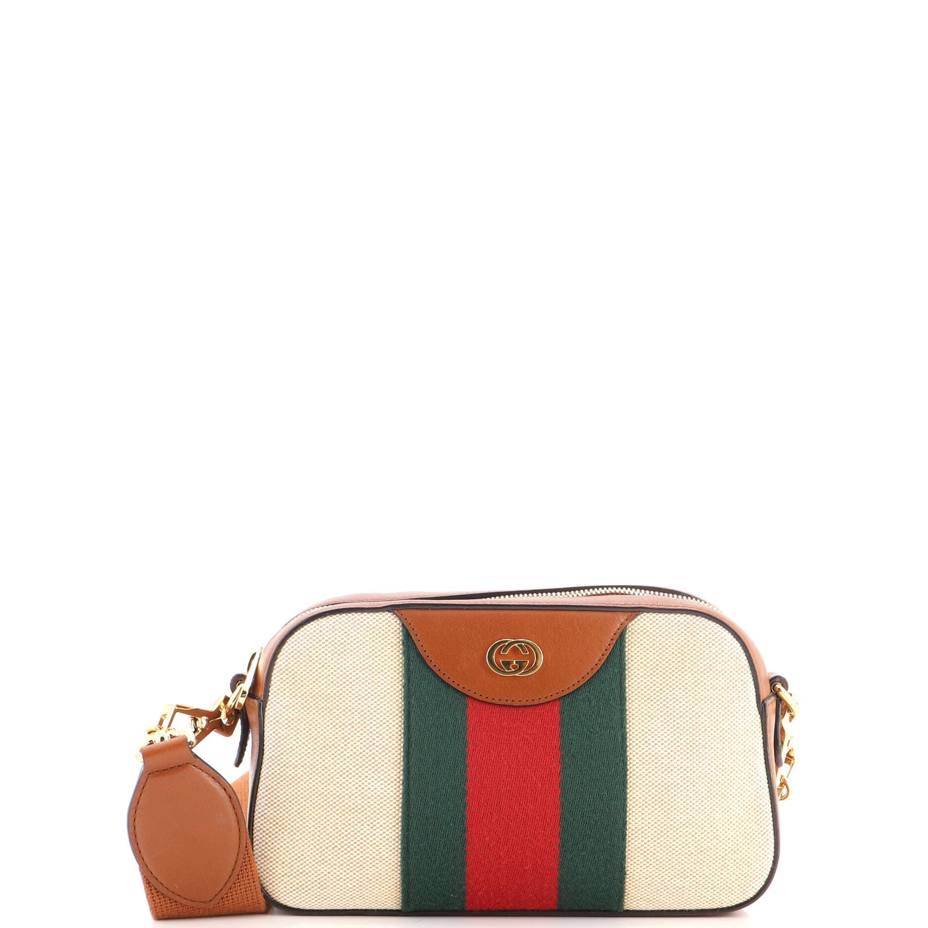 Camera Bag Vintage Web Canvas