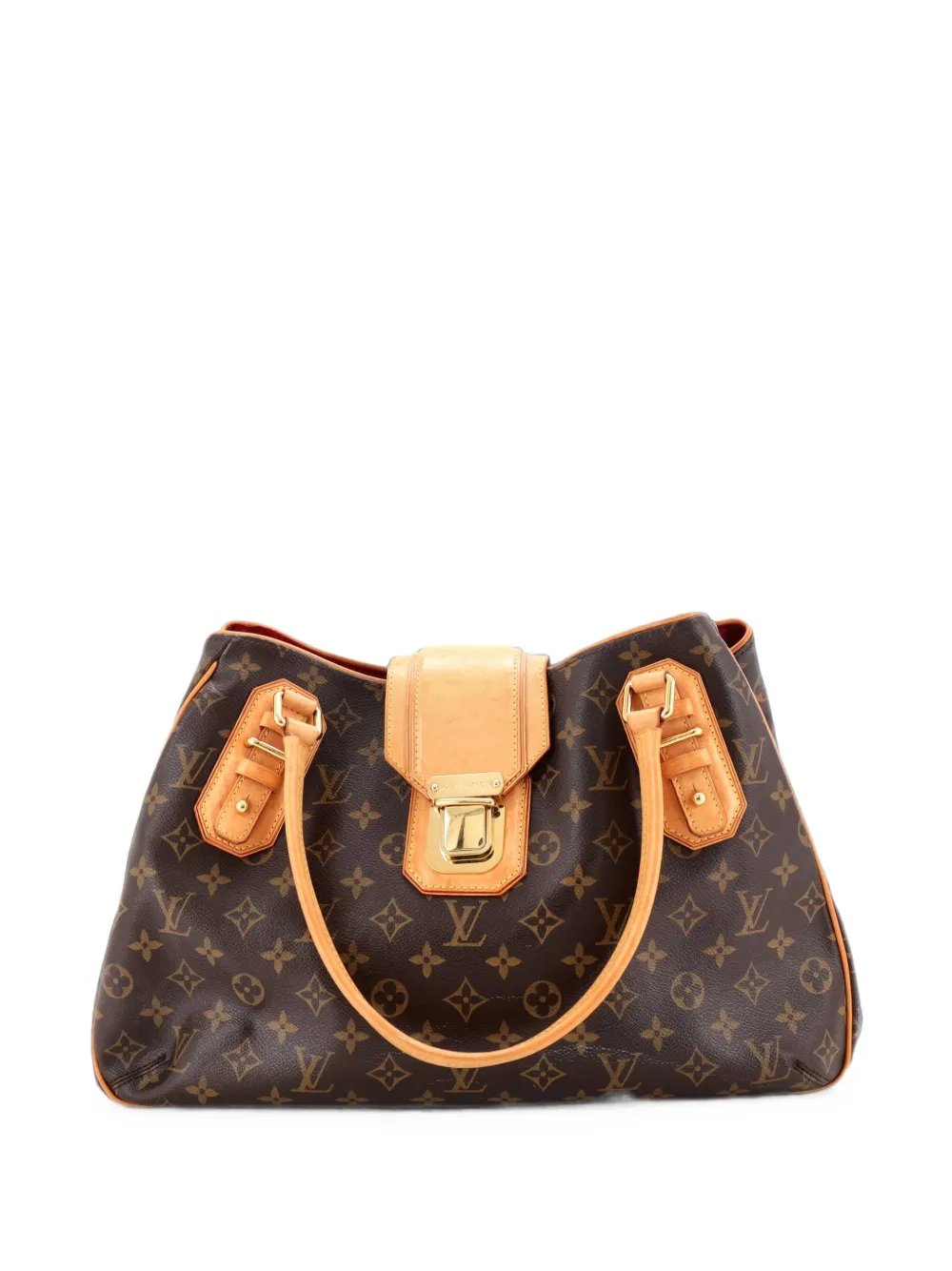 Griet Handbag Monogram Canvas hobo bag