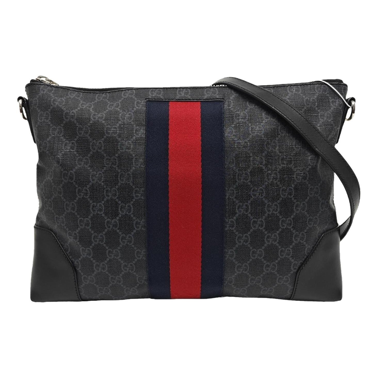 Ophidia GG Supreme leather handbag