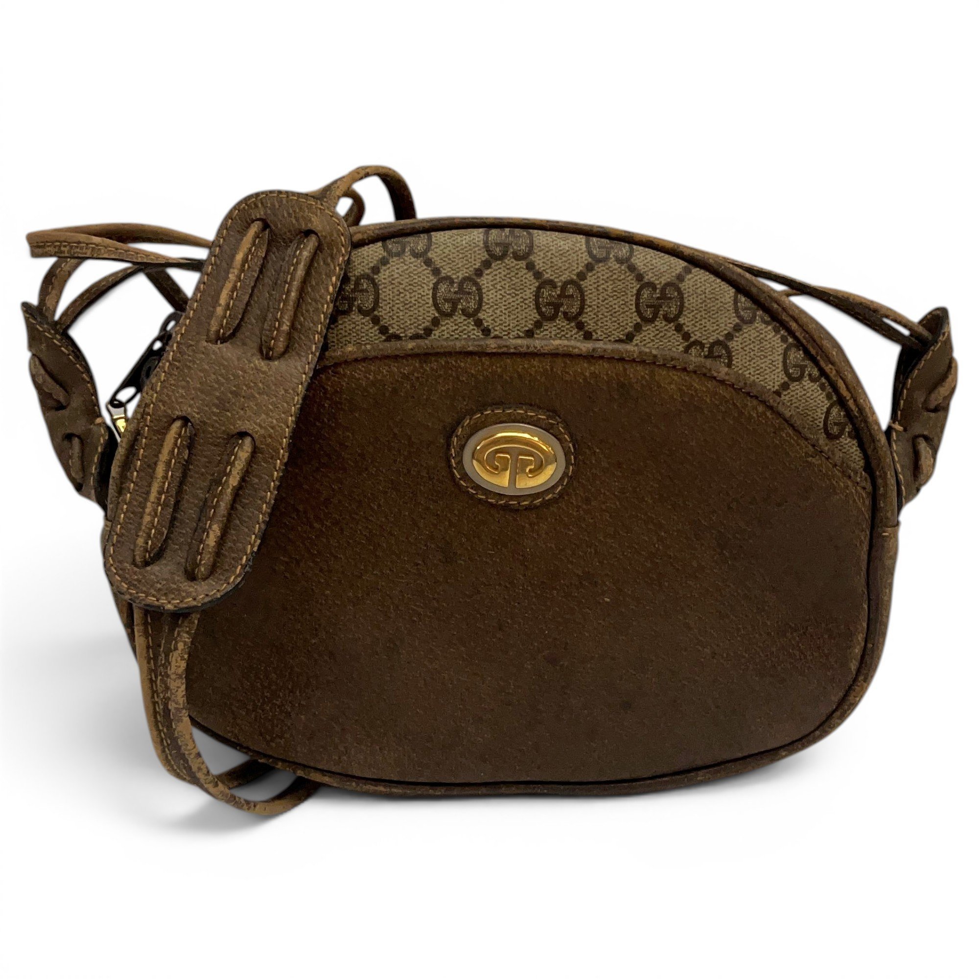 Leather crossbody bag