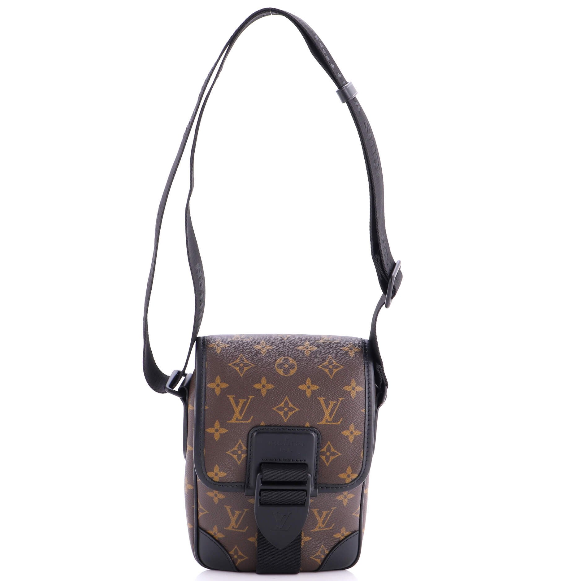 Archy Messenger Bag Macassar Monogram Canvas PM