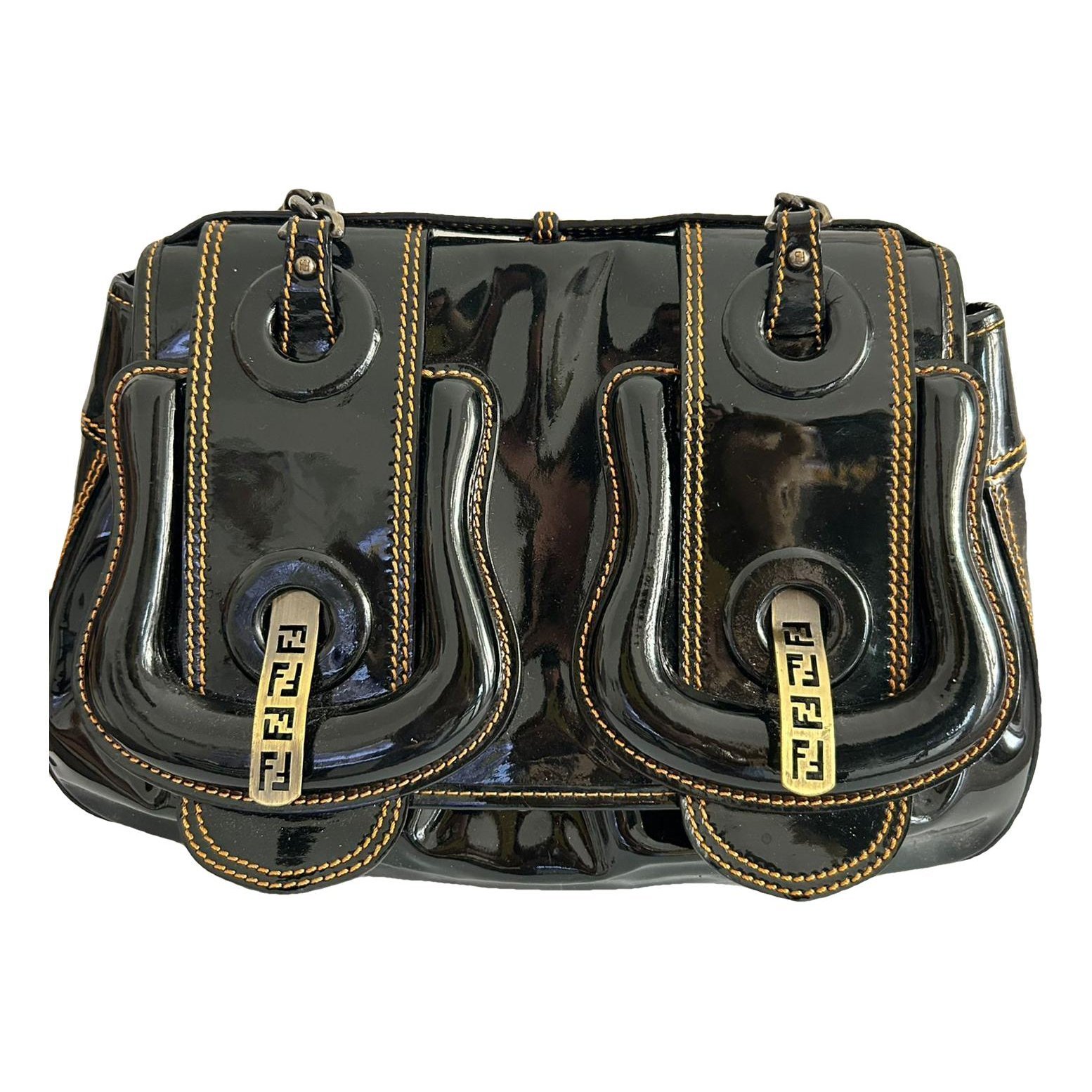 Bag patent leather handbag
