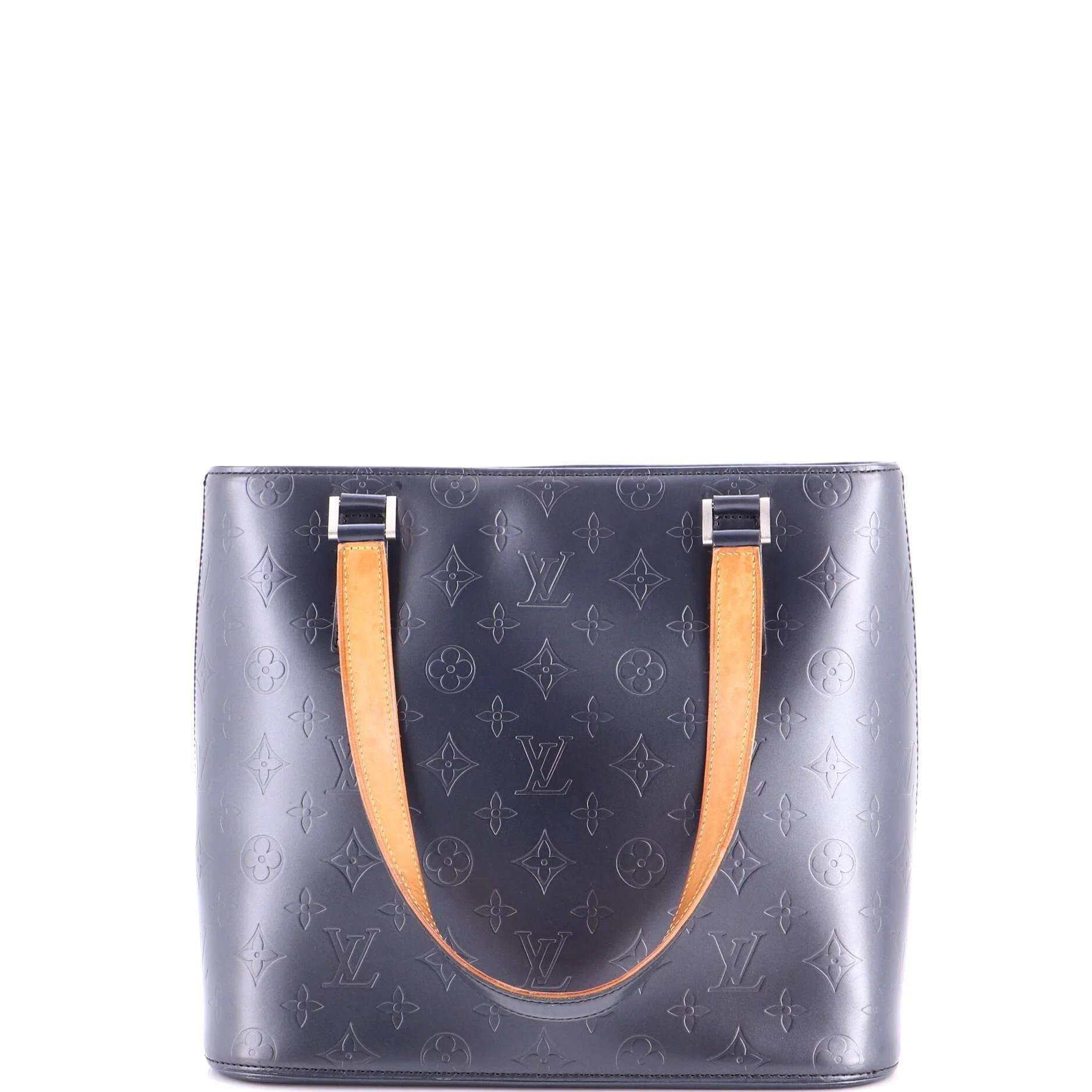 Patent leather tote