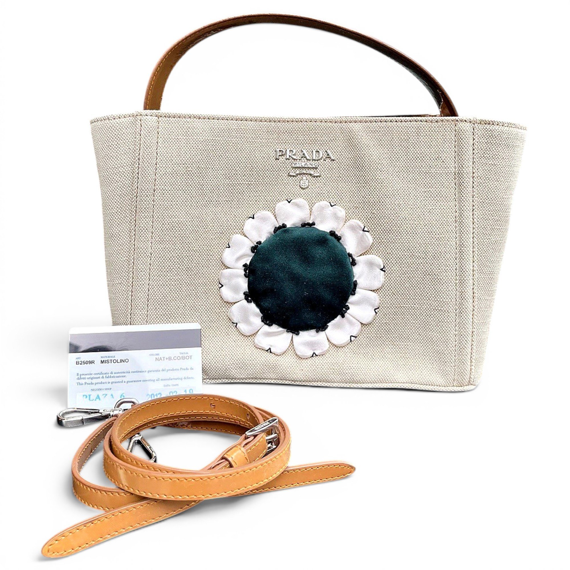 Leather handbag