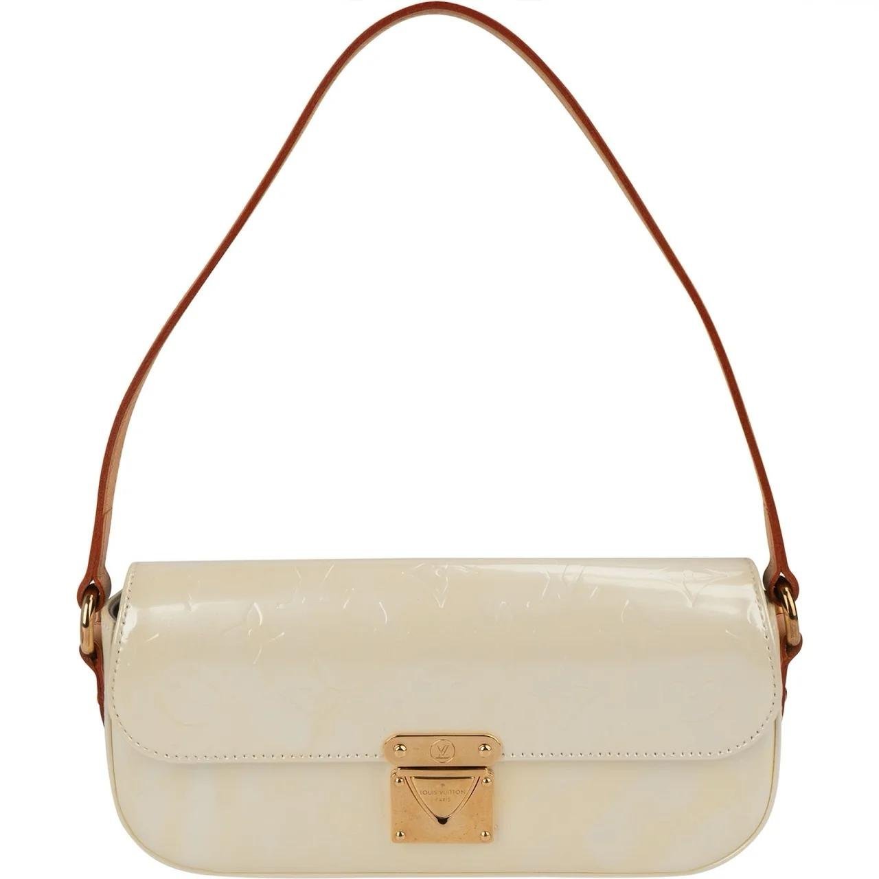 Malibu Street patent leather handbag