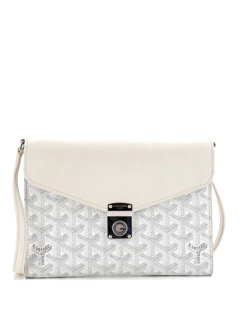 Chypre Wallet on Strap Coated Canvas with Leather crossbody bag