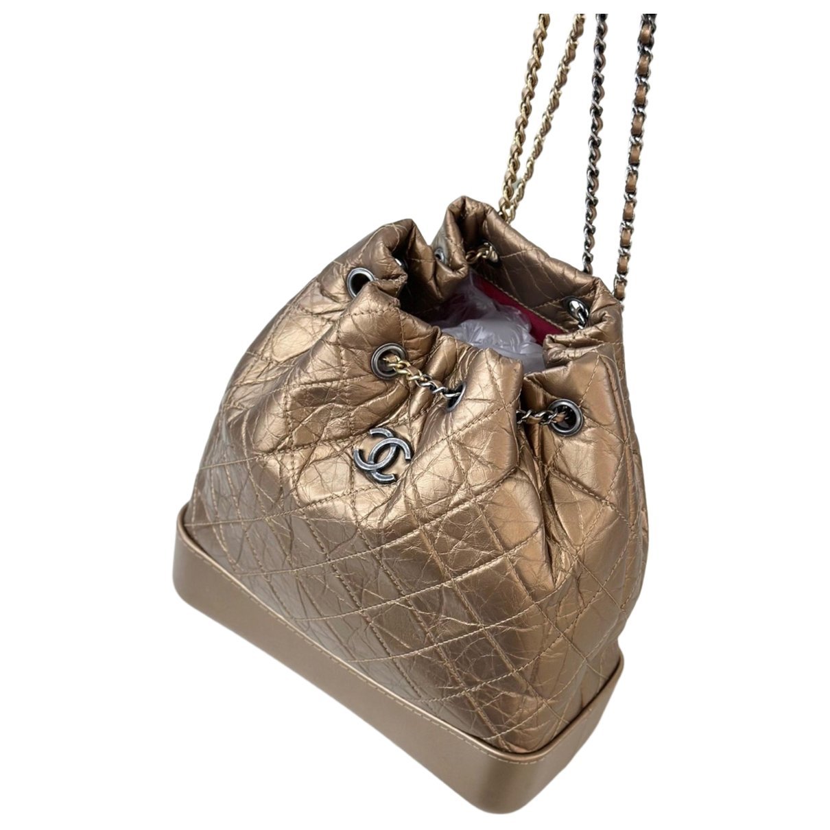 Gabrielle Bucket leather crossbody bag