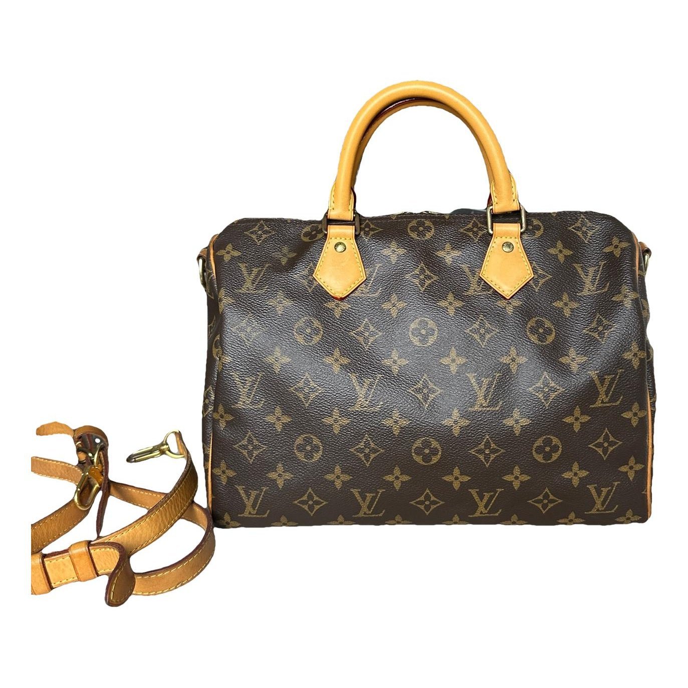 Speedy Bandoulière leather handbag