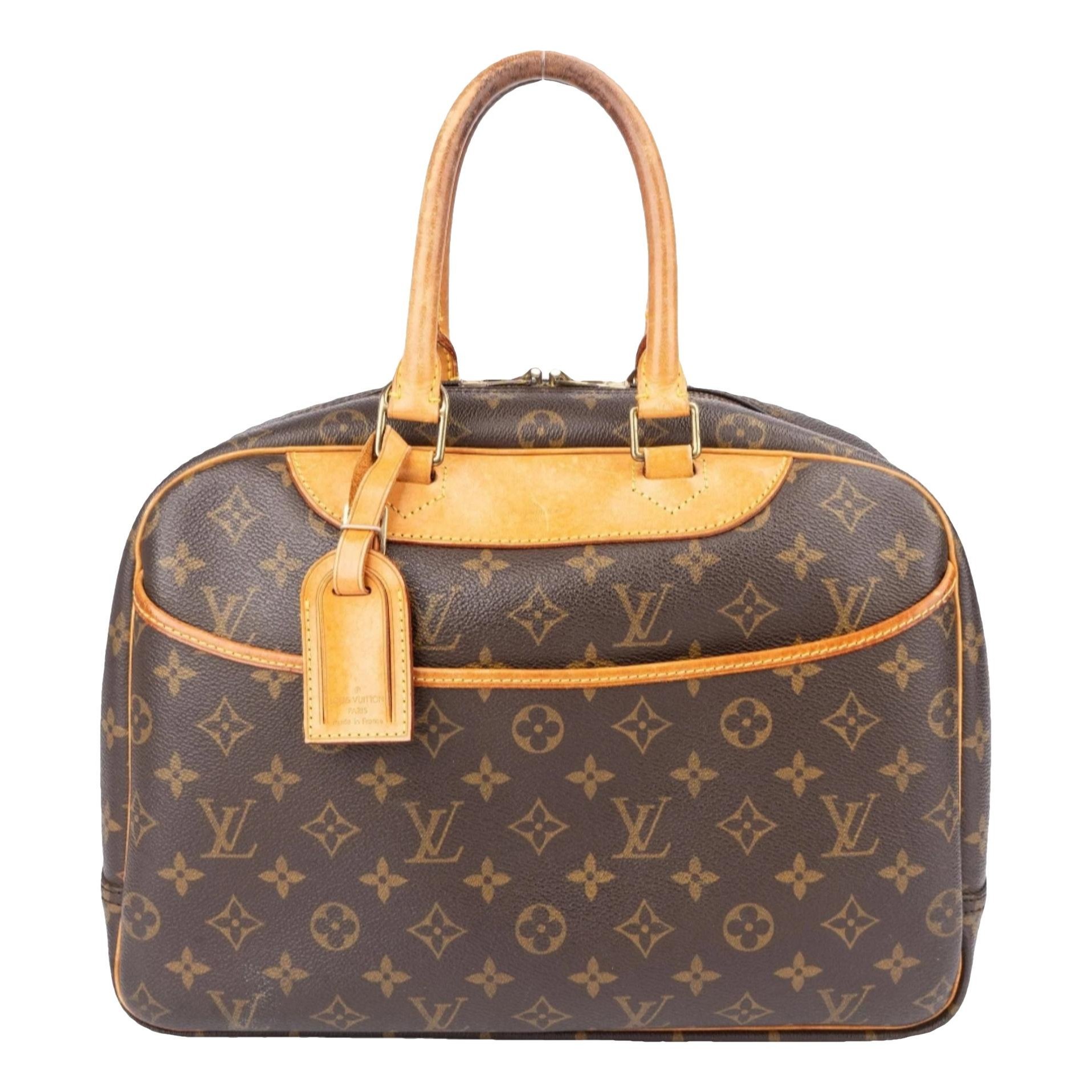 Deauville leather handbag