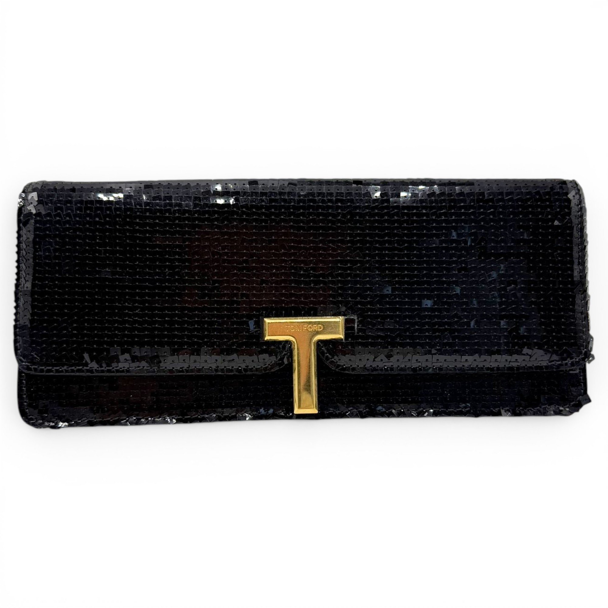Glitter clutch bag