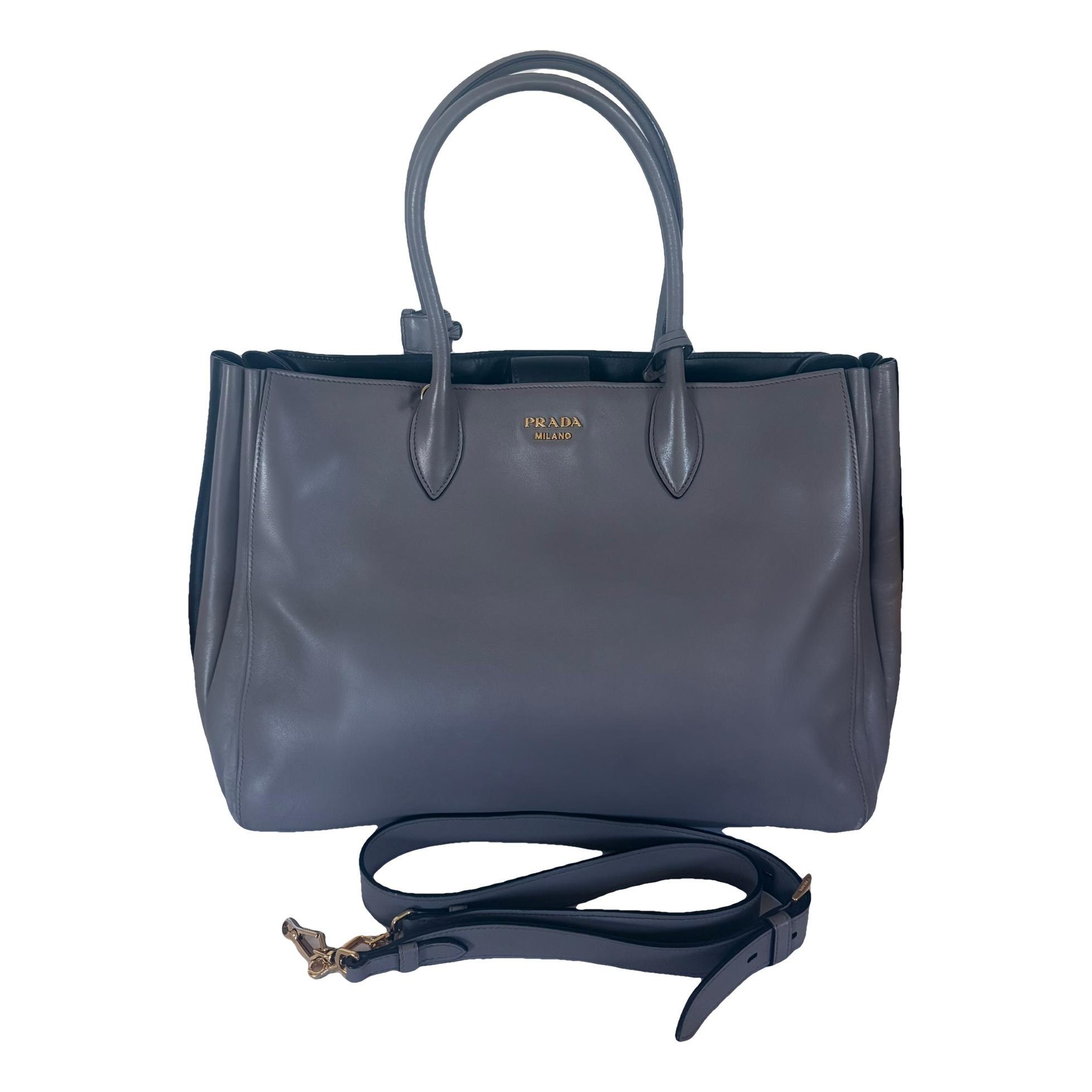 Bibliothèque leather handbag