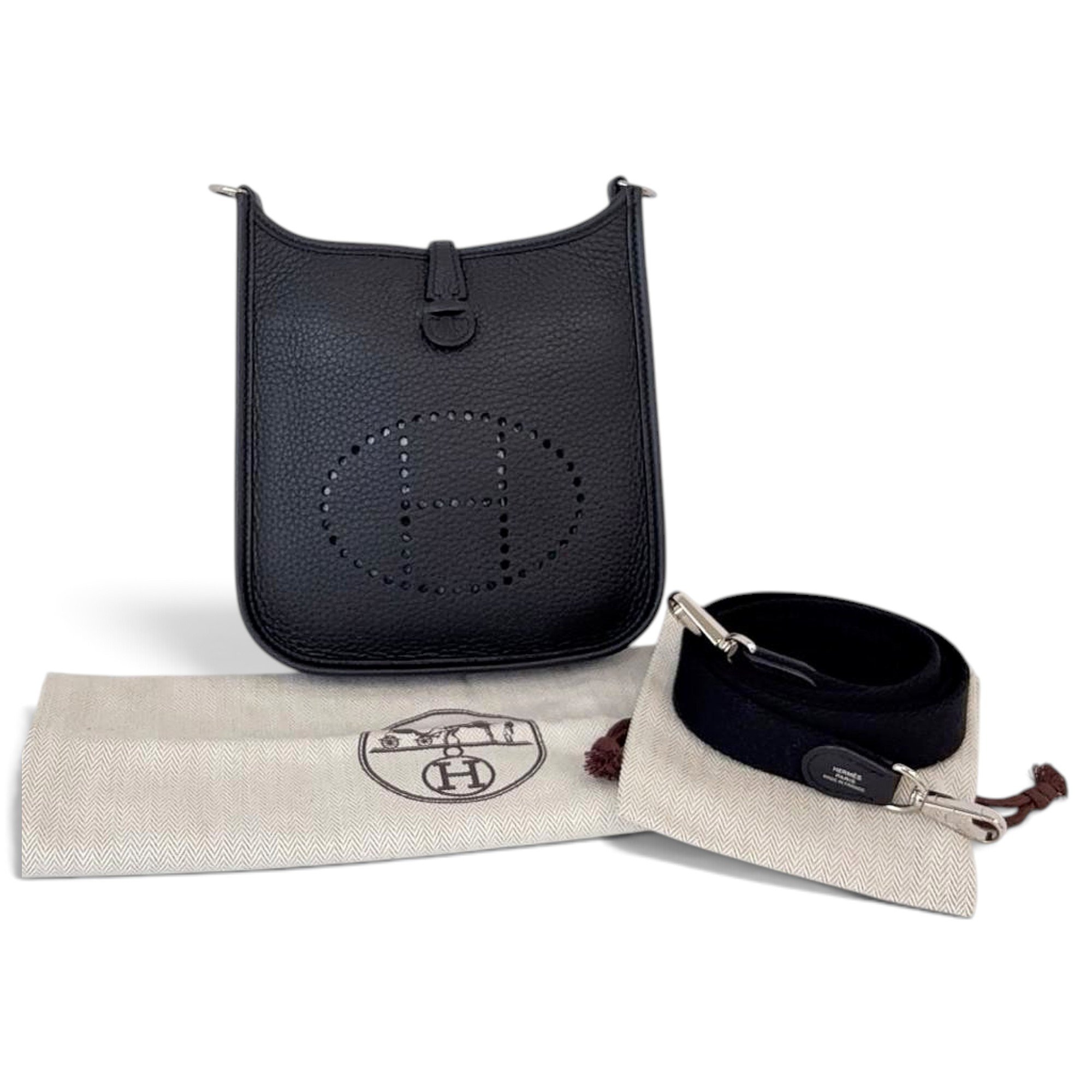 Evelyne leather crossbody bag