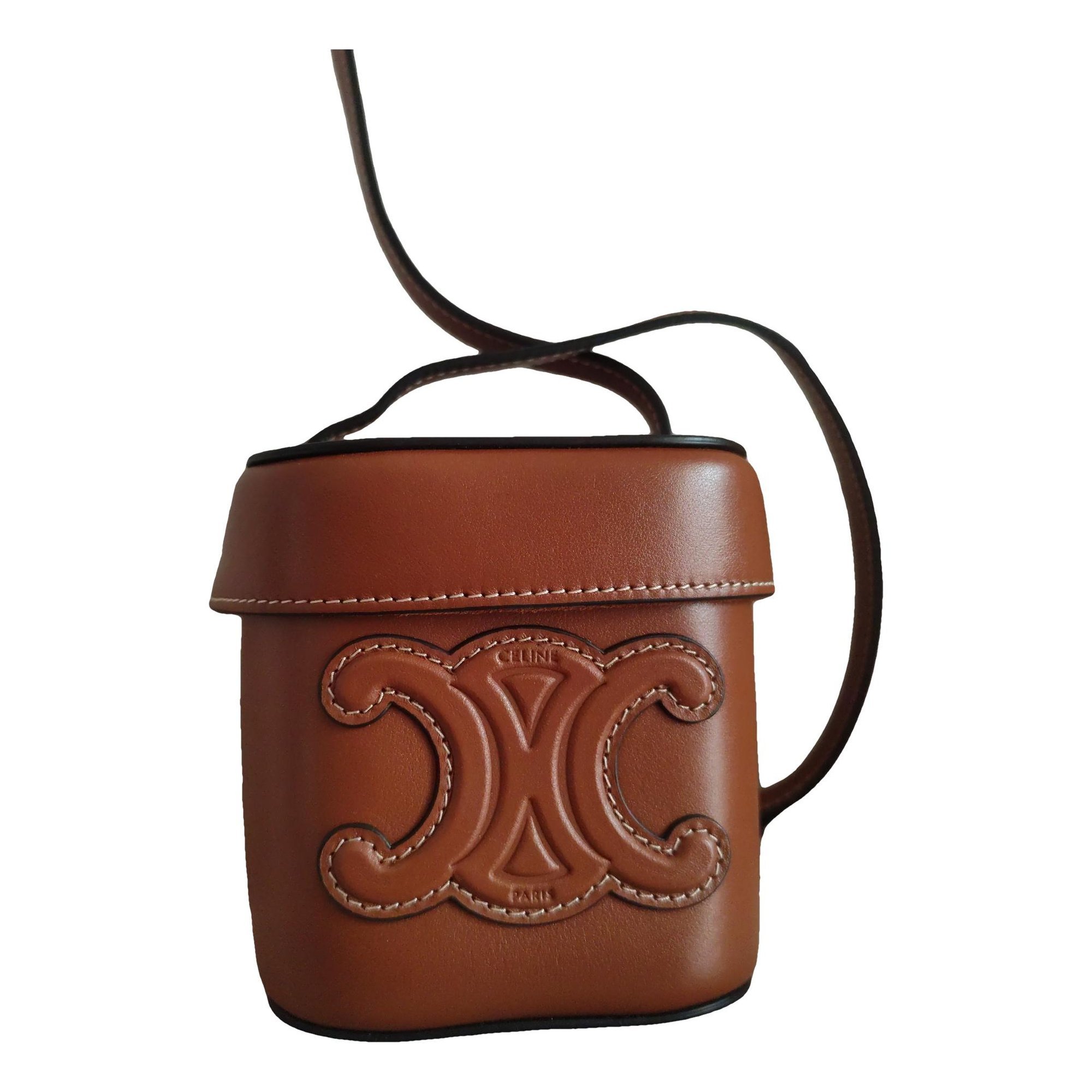 Leather mini bag
