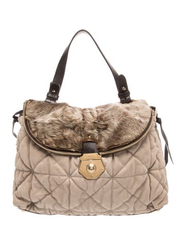 Leather Top Handle Bag w/ Tags