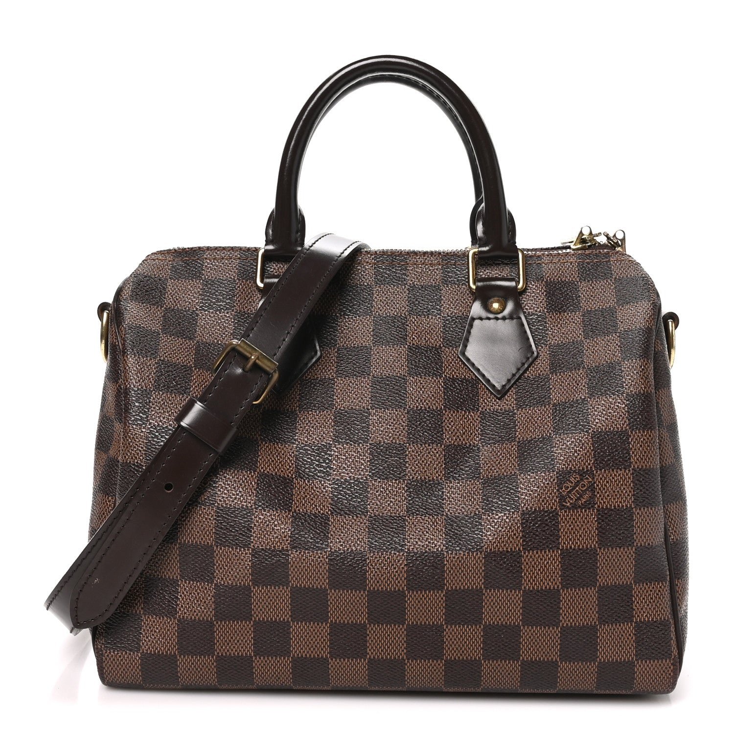 Louis Vuitton Damier Ebene Speedy Bandouliere 25