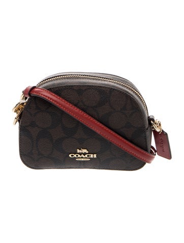 Coach Leather Crossbody Bag