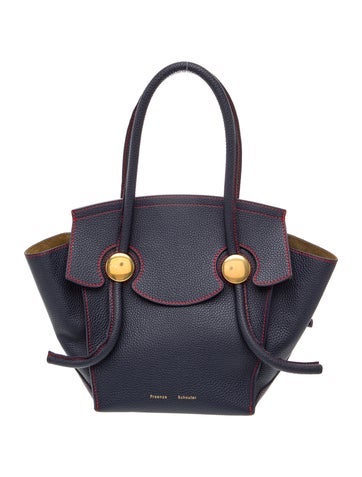 Leather Top Handle Bag