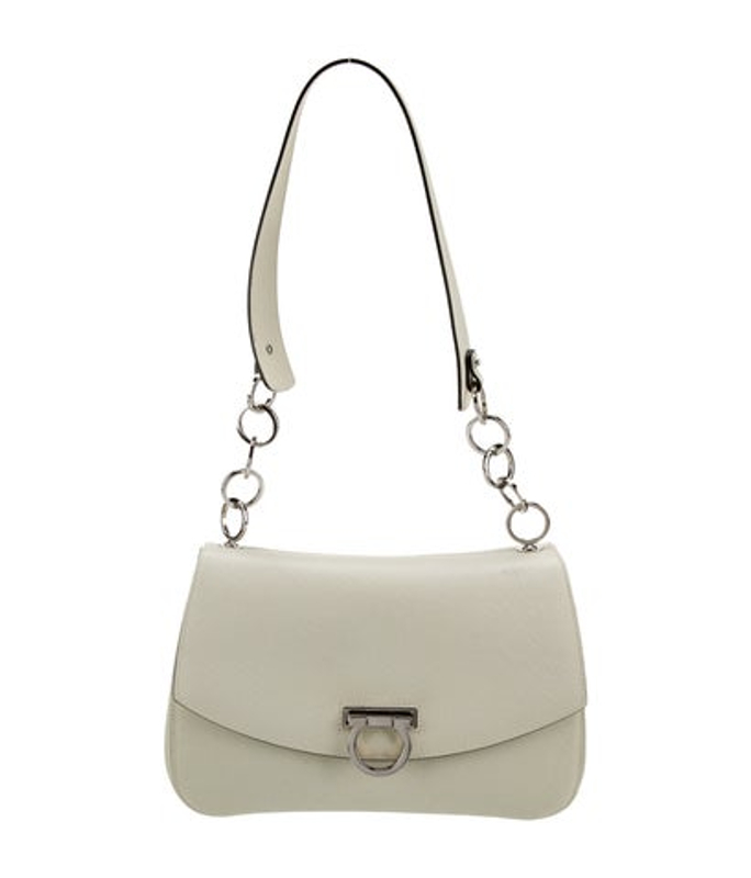 Salvatore Ferragamo Ferragamo Saffiano Leather Shoulder Bag