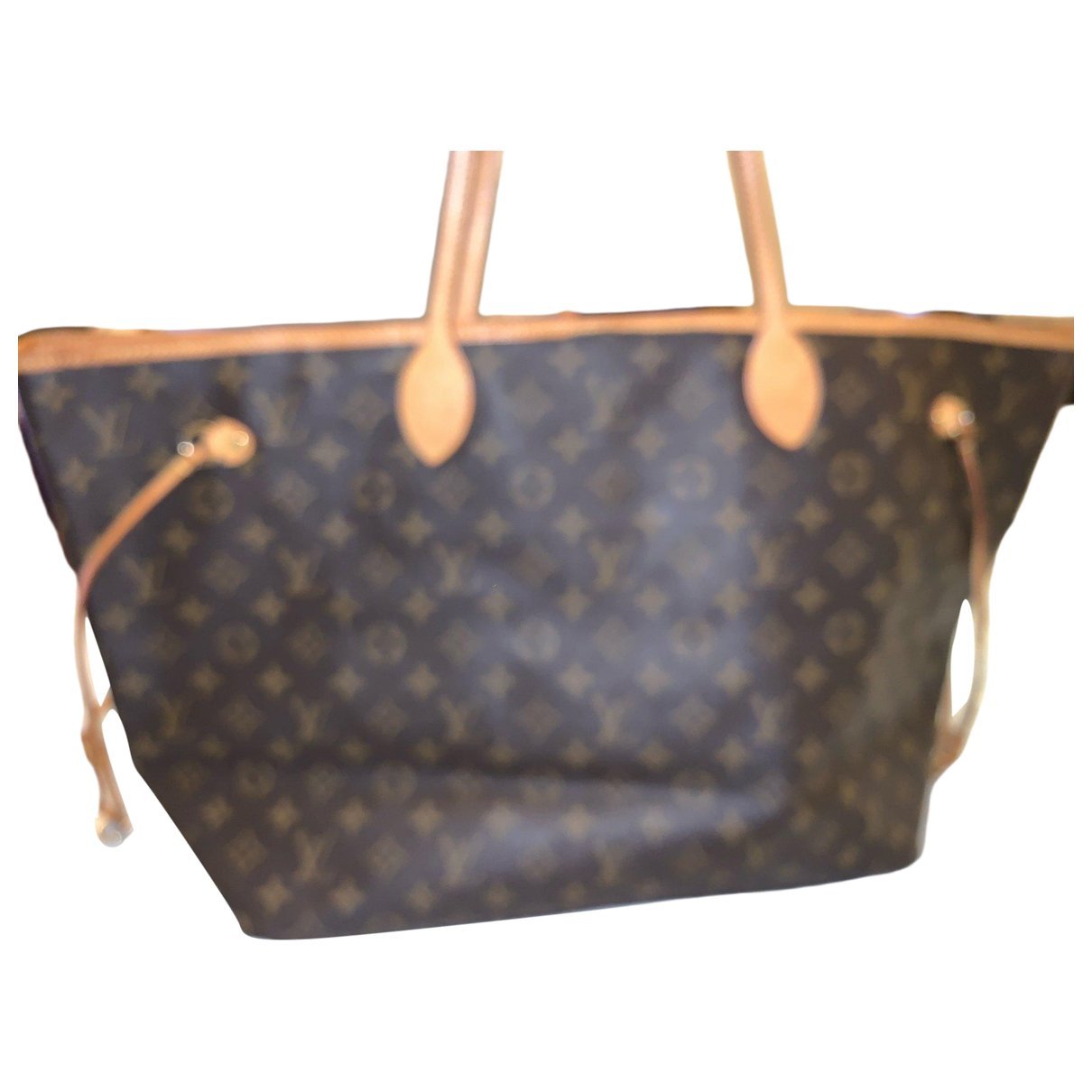 Neverfull leather tote