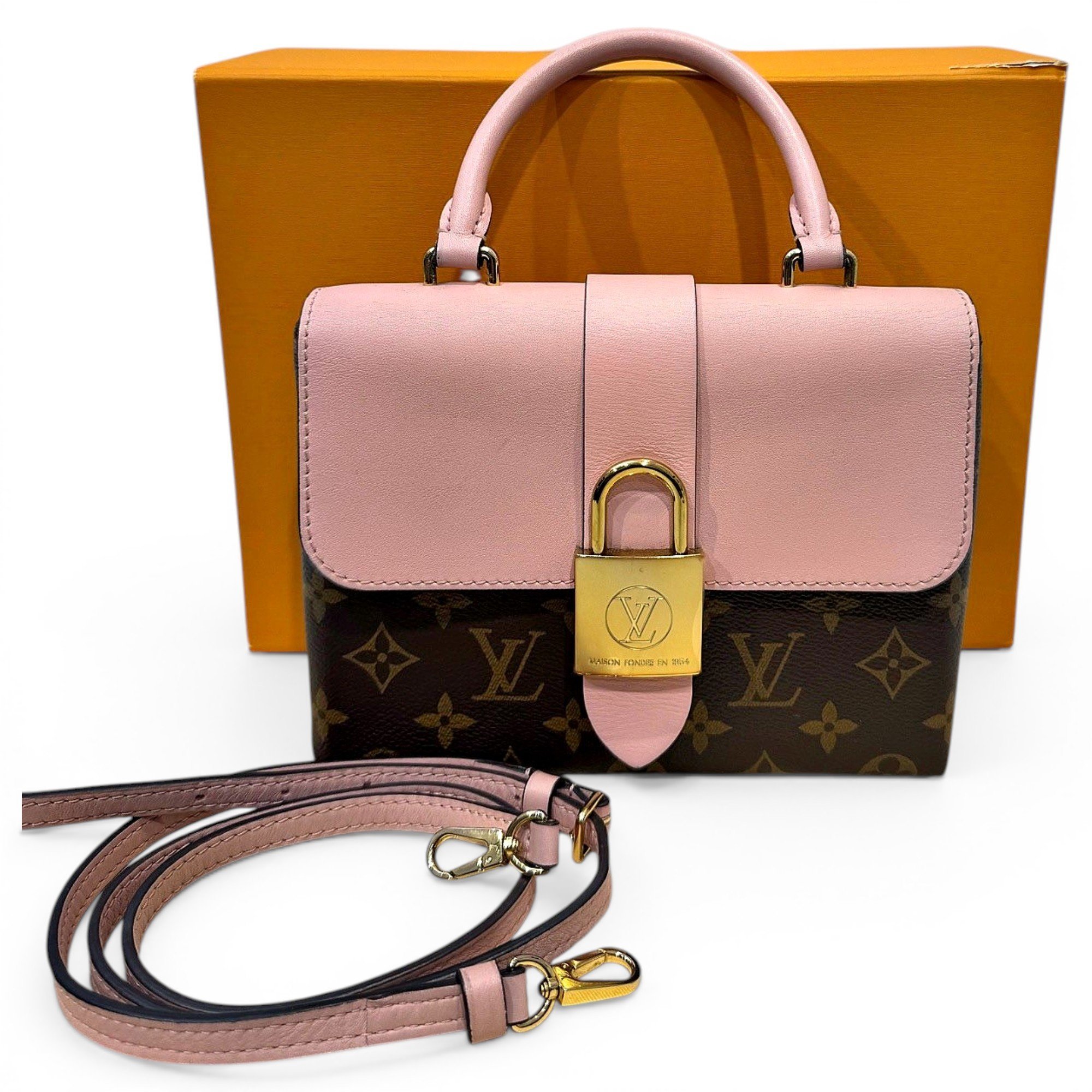 Locky BB leather handbag