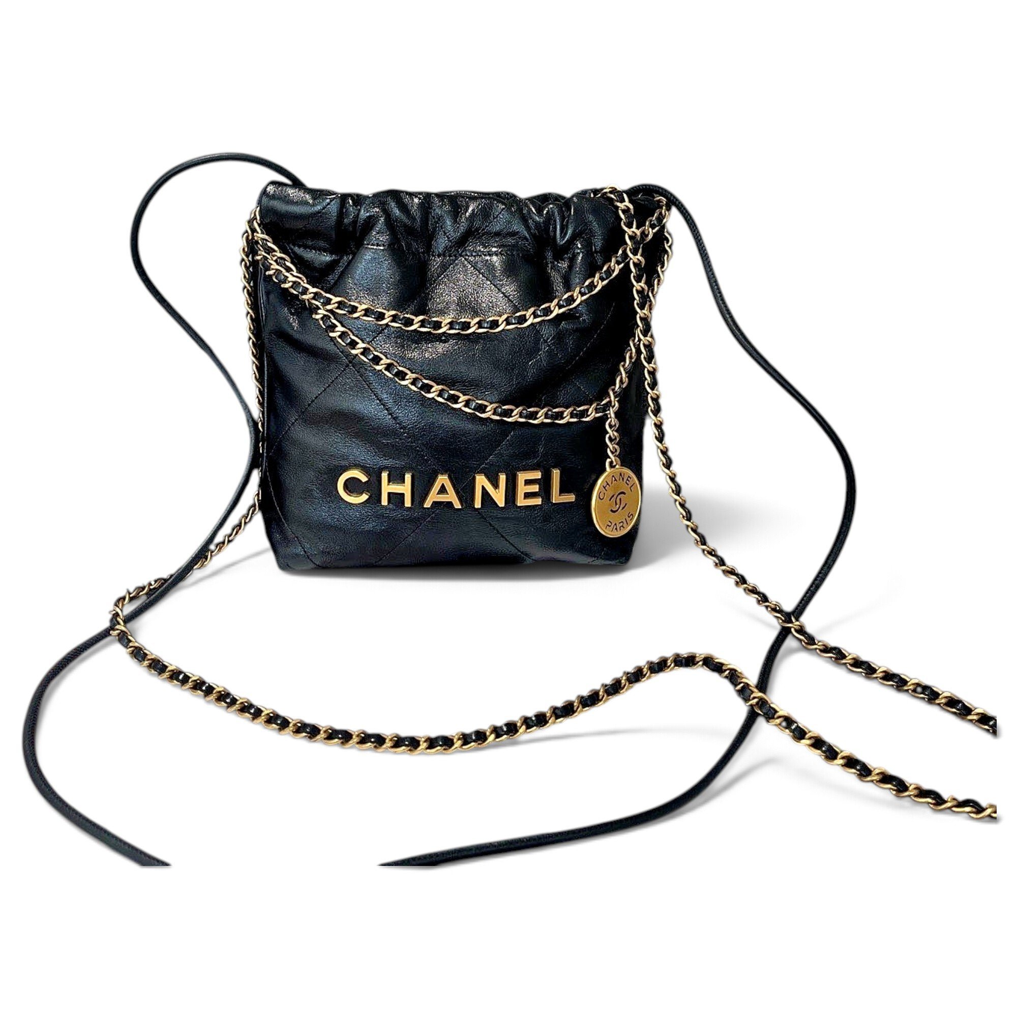 Chanel 22 leather handbag