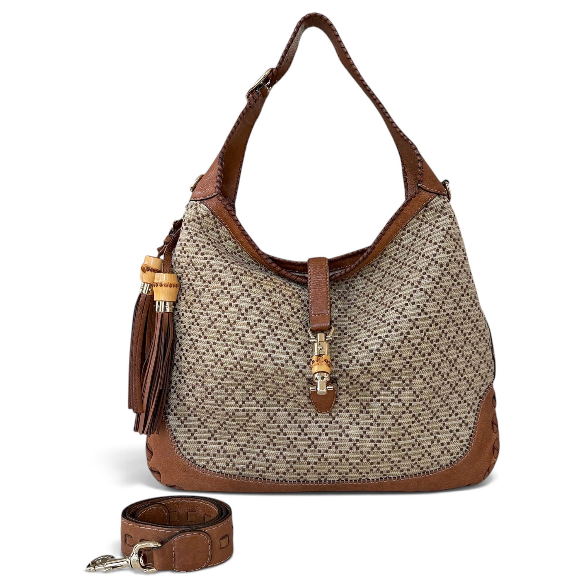 Leather handbag