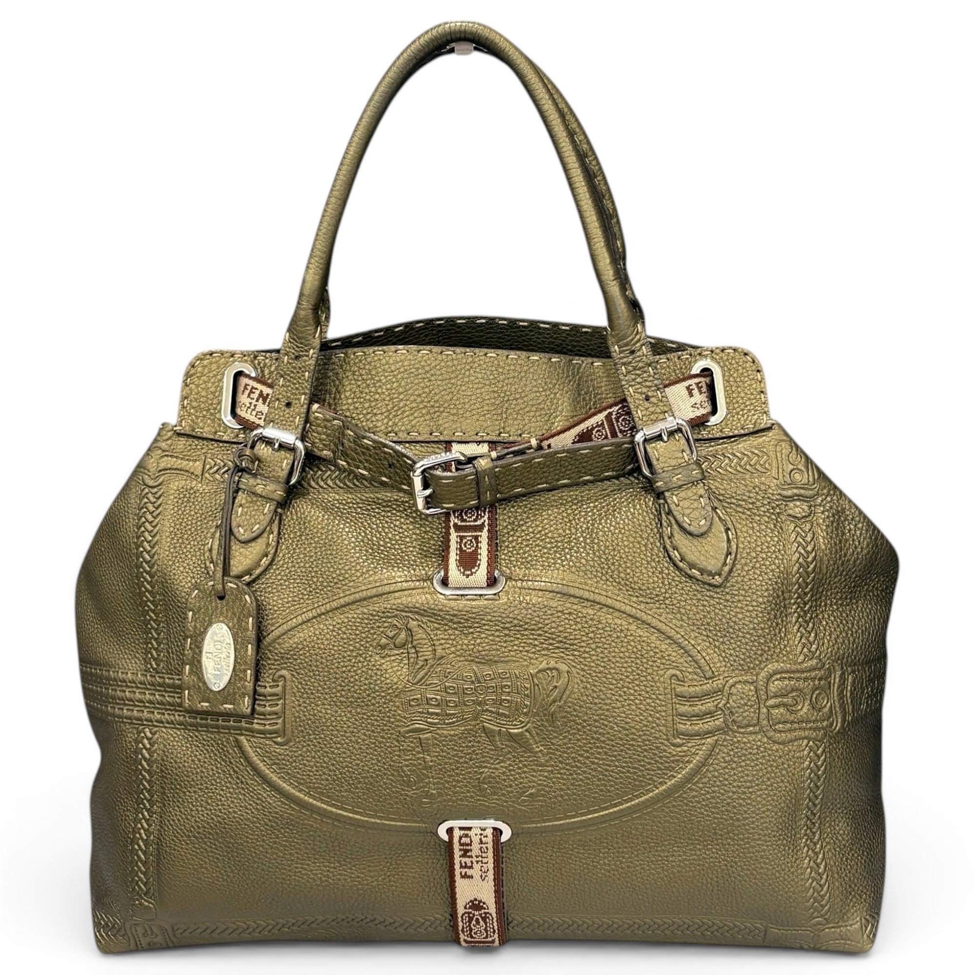 Pony-style calfskin tote
