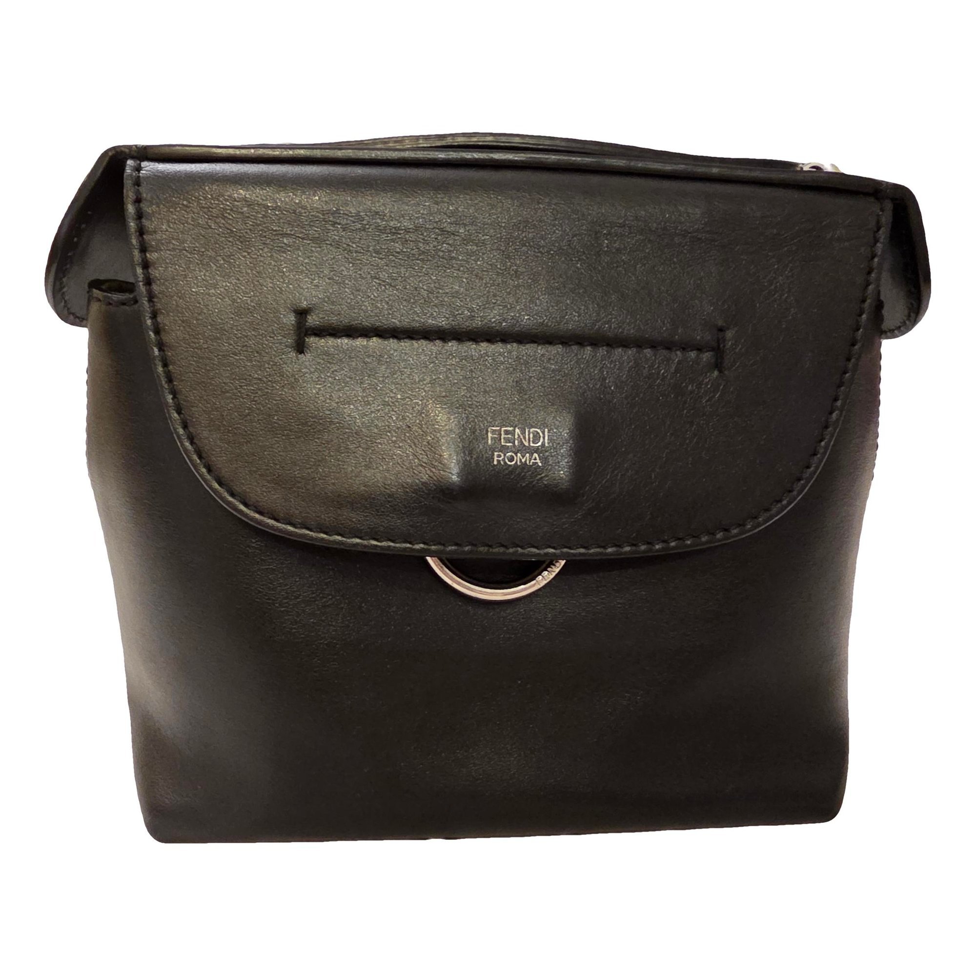 Back to school leather backpack