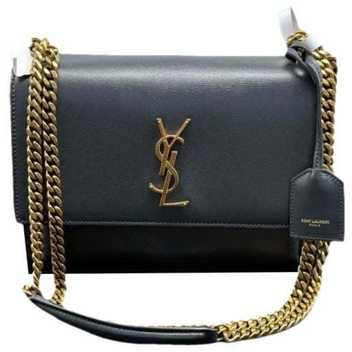 Sunset leather handbag