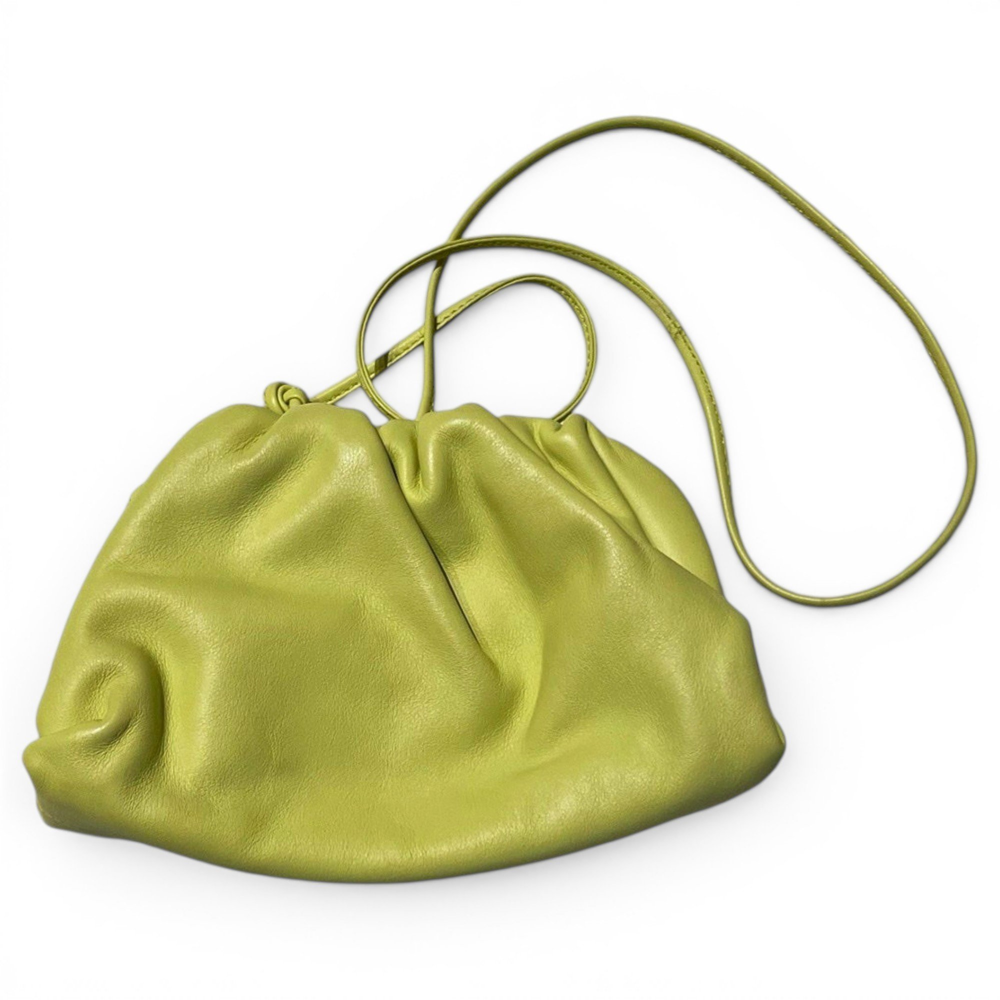 Pouch leather handbag