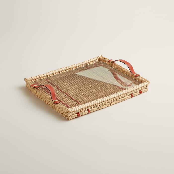 Terre Battue Oseraie Color Tray, Small Model