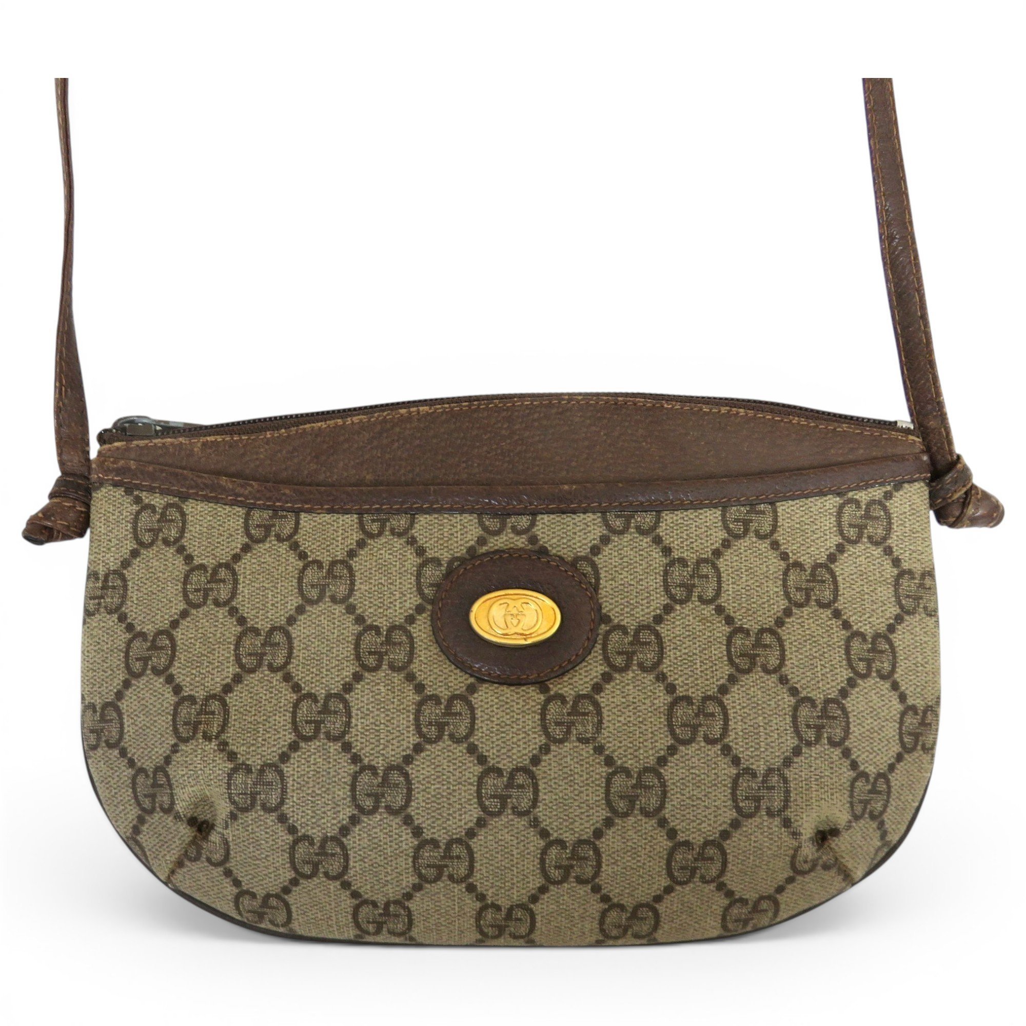 Leather crossbody bag