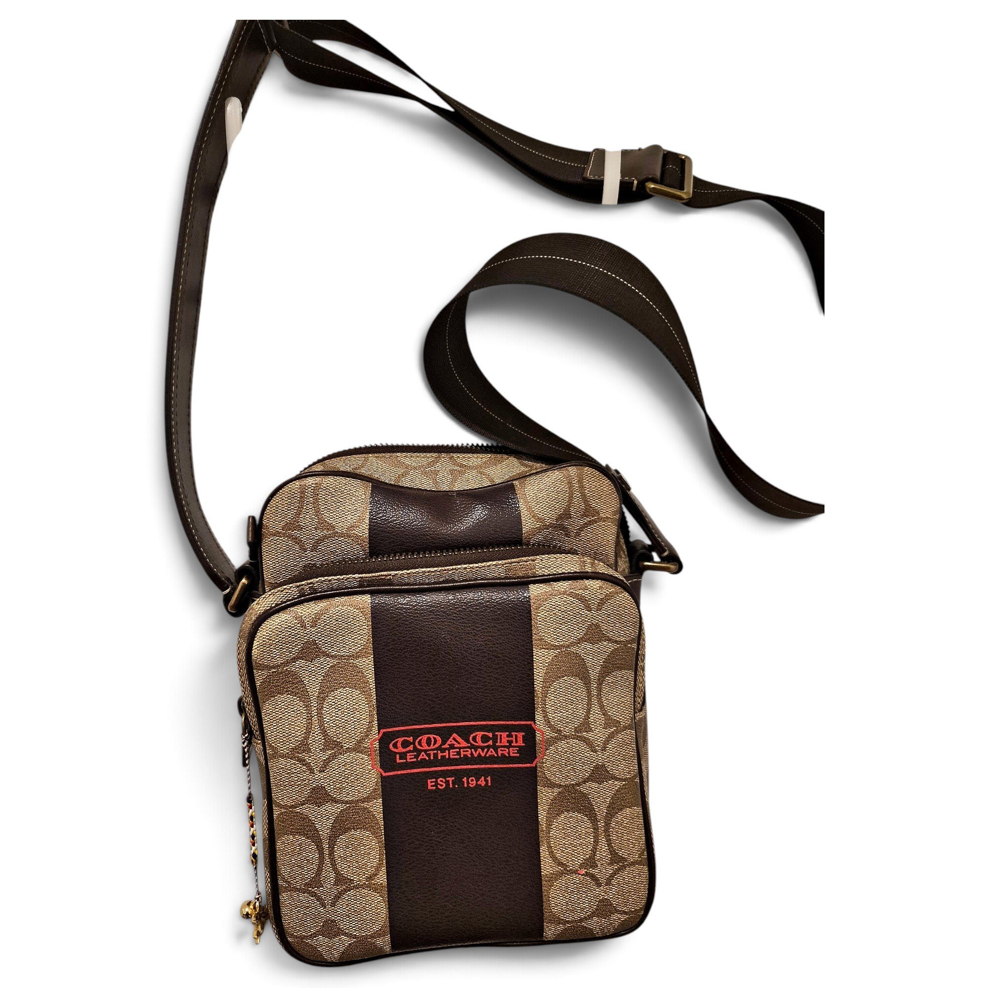 Leather satchel