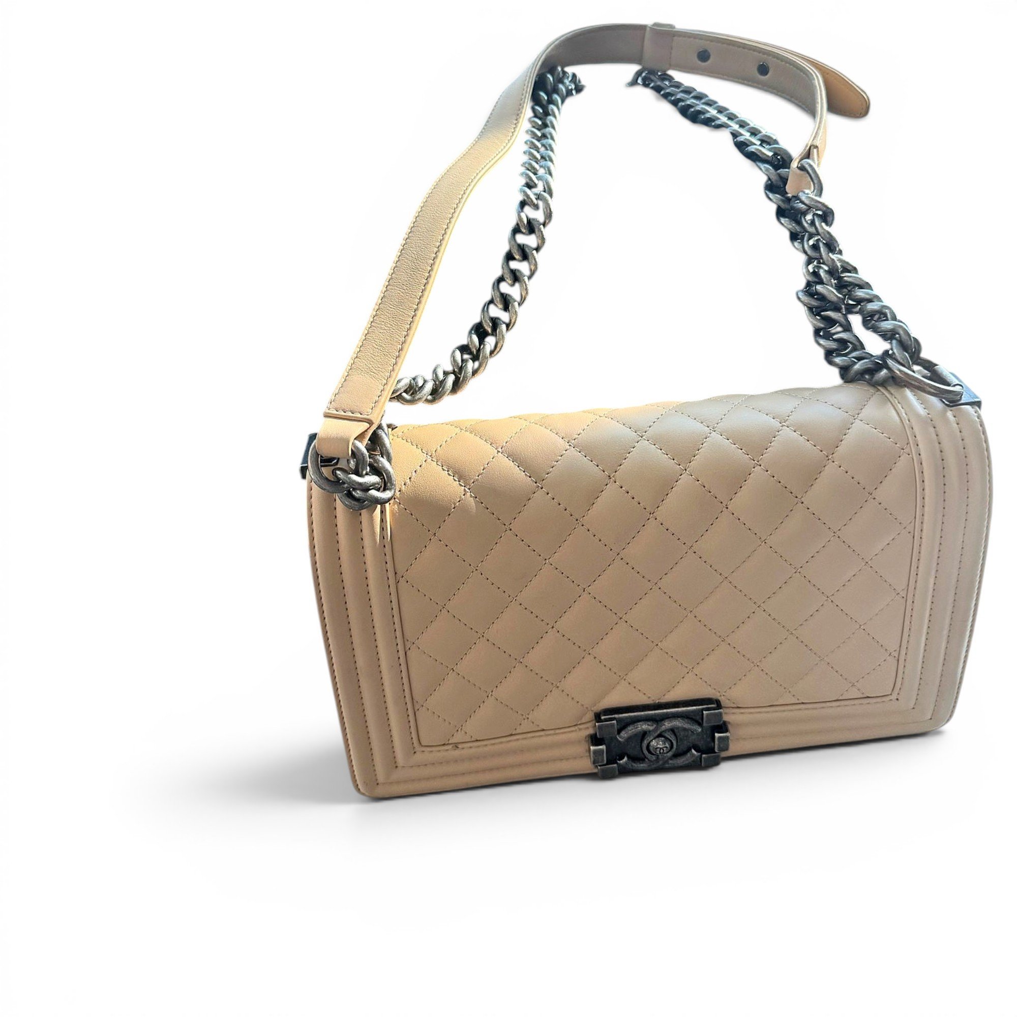 Boy leather handbag