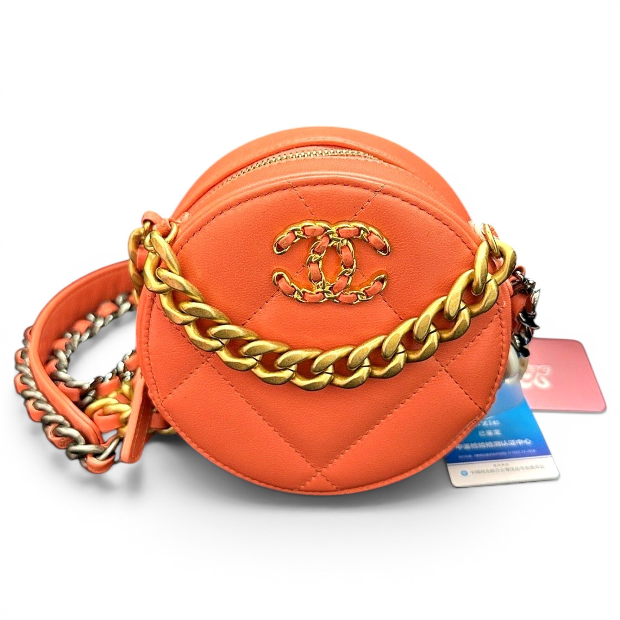 Chanel 19 leather handbag