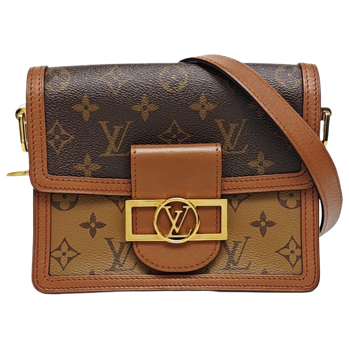 Dauphine leather mini bag