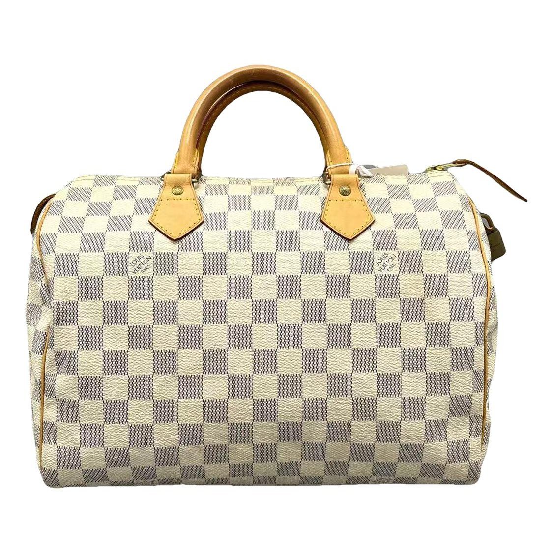 Speedy leather handbag
