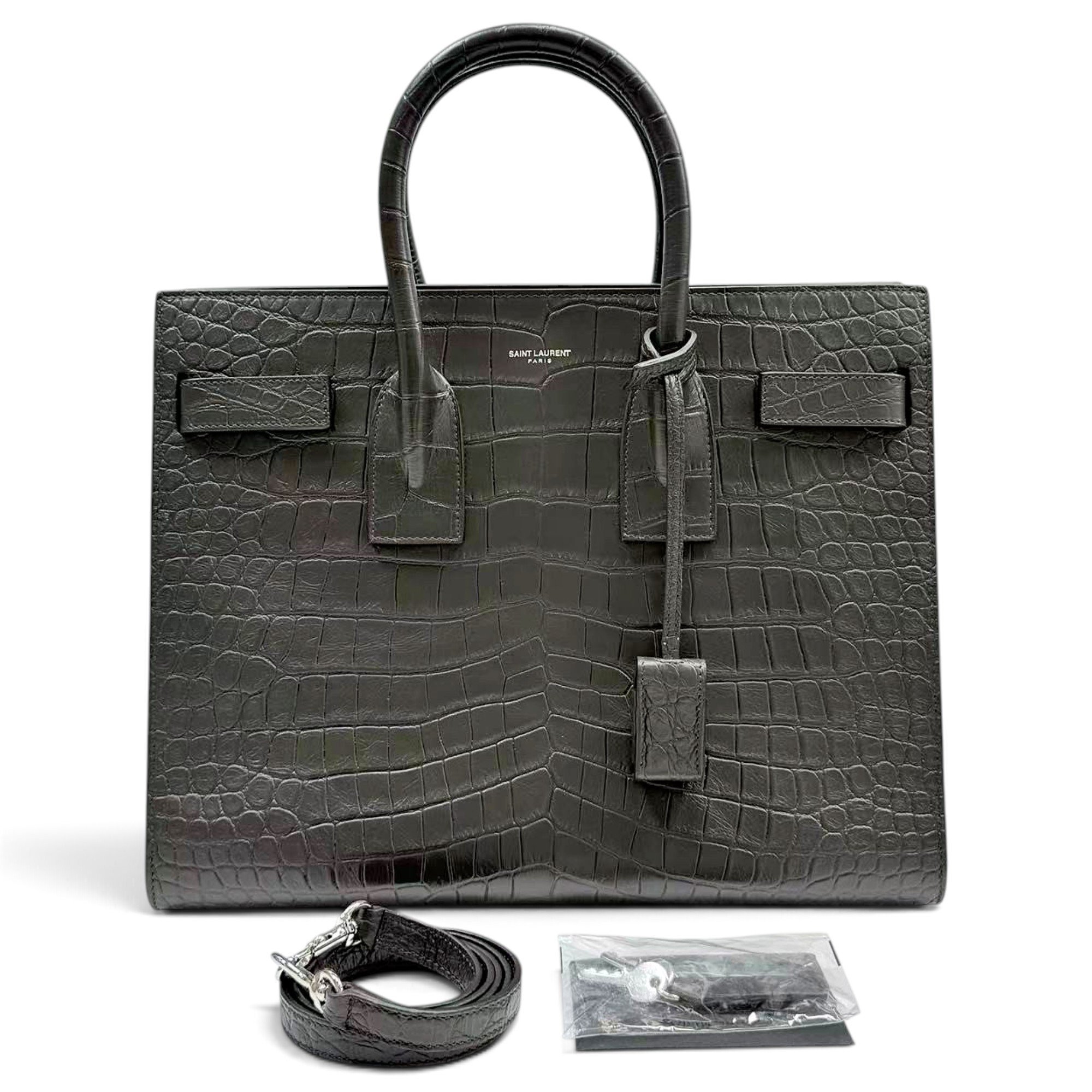 Sac de Jour leather tote