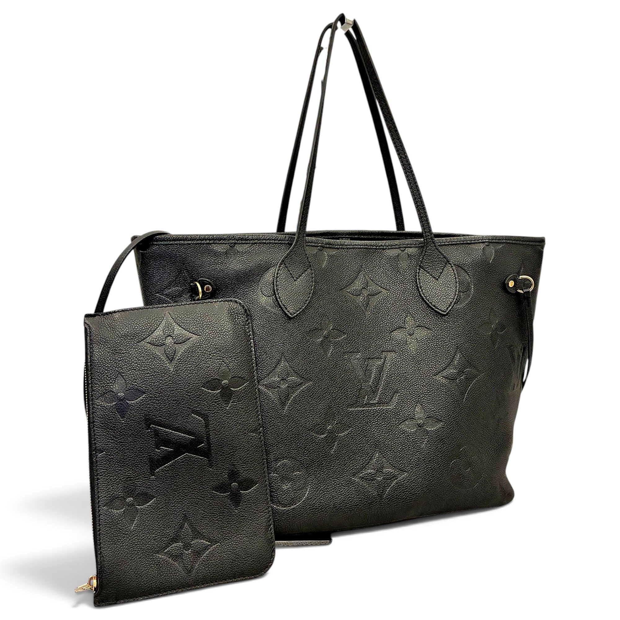 Neverfull leather tote