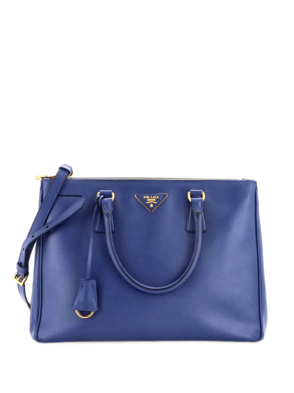 Double Zip Lux Saffiano Leather Medium tote bag