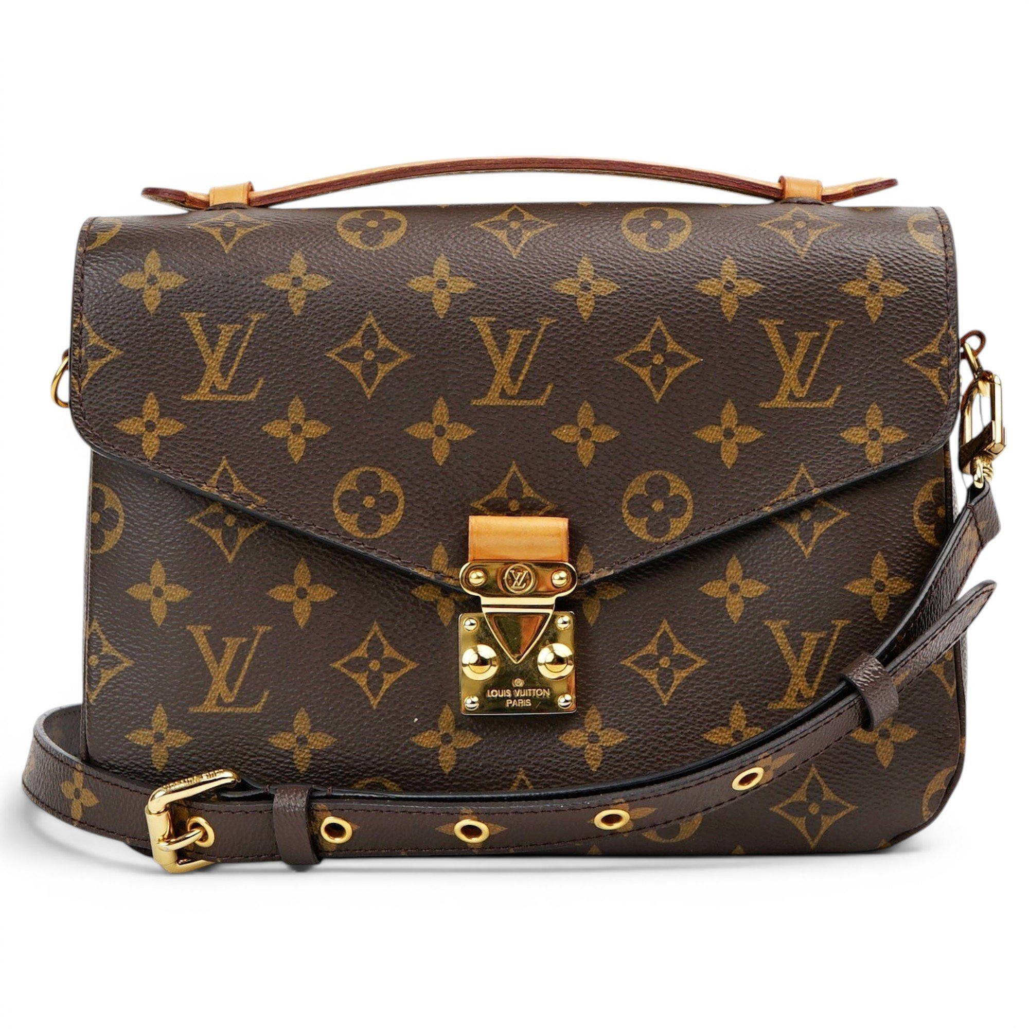 Metis leather crossbody bag
