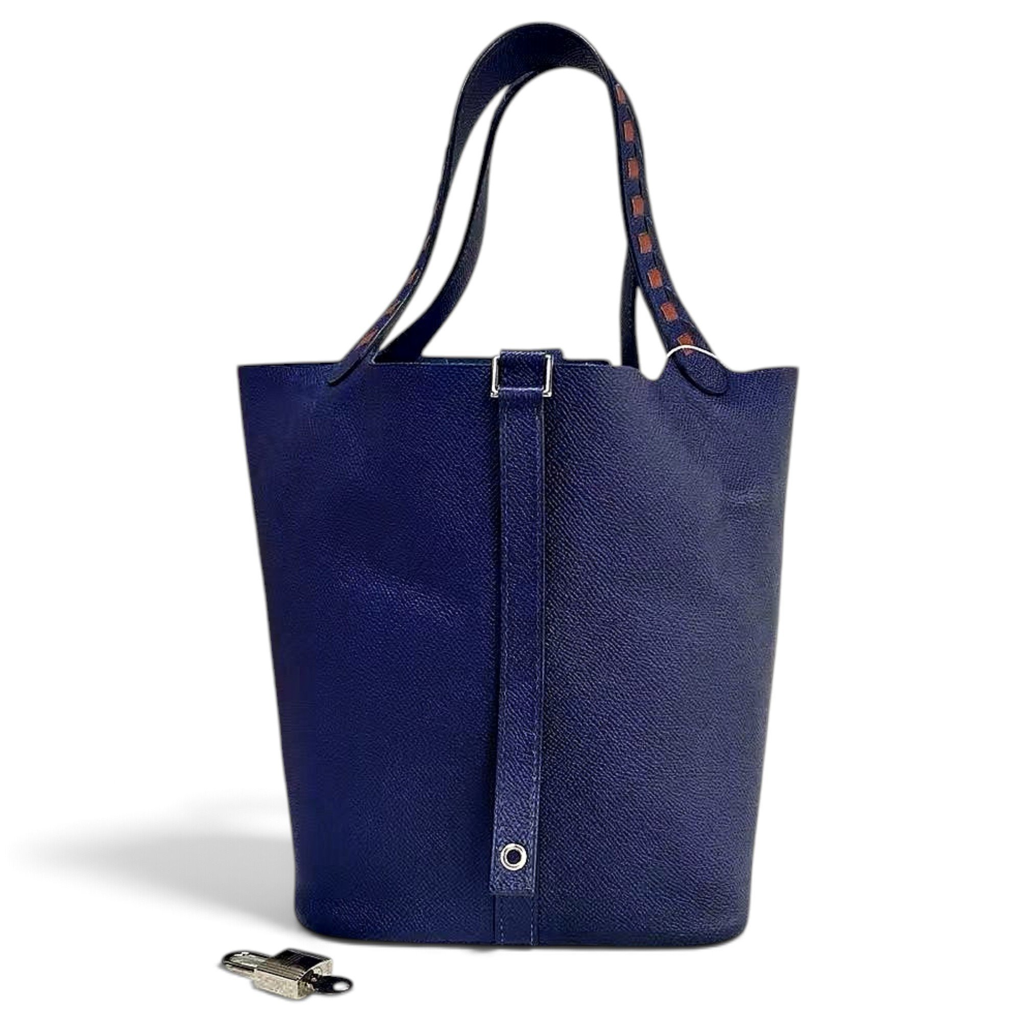 Picotin leather handbag